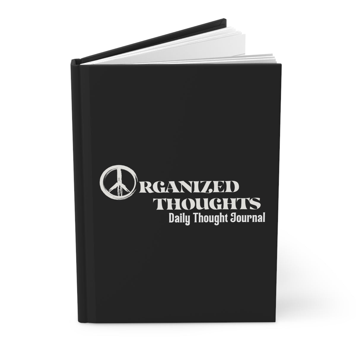 Daily Thought Journal opened to lined pages